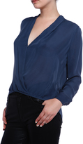 Thumbnail for your product : MICHELLE MASON Wrap Top