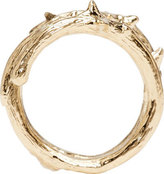 Thumbnail for your product : Aurélie Bidermann Gold Rosebud Ring