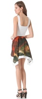 Thumbnail for your product : Chalayan grey line Handkerchief Sleeveless Dress