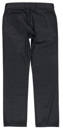 Calvin Klein Collection Coated Five-Pocket Slim Jeans w/ Tags