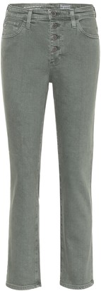 Isabelle high-rise straight jeans