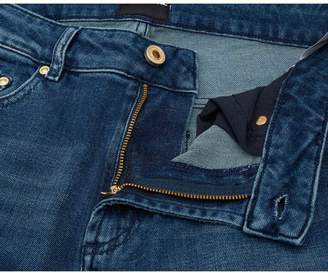 Versace Jeans Couture Narrow Fit Jeans Colour: MID BLUE, Size: 34R