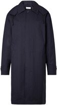 Thumbnail for your product : Officine Generale Thibaud Tech Wool-Blend Hooded Trench Coat