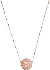 Honora Carved Cultured Pearl 20" Necklace, 14K old