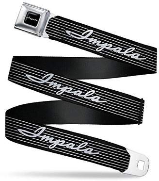 Buckle-Down Men's Seatbelt Belt Impala 1.5" W