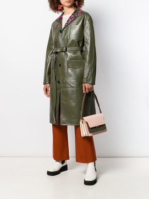 Marni Belted Leather Coat
