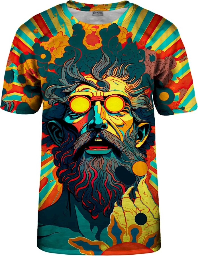 Aloha from Deer Yellow / Green Colorful God T-Shirt