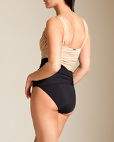 Thumbnail for your product : Clube Bossa Couture Two-Tone Criss-Cross Swimsuit