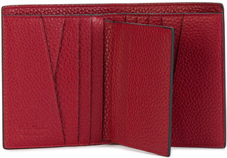 Ferragamo embossed tri-fold wallet