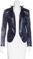 Thumbnail for your product : Theyskens' Theory Open-Front Satin Blazer