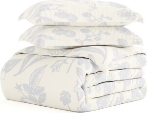 IENJOY HOME Garden Patterned King/California King Duvet Set
