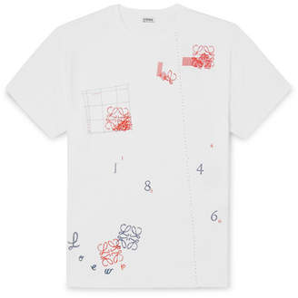 Loewe Printed Cotton-Jersey T-Shirt