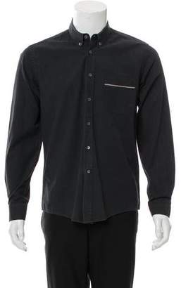 Surface to Air Embroidered Button-Up Shirt