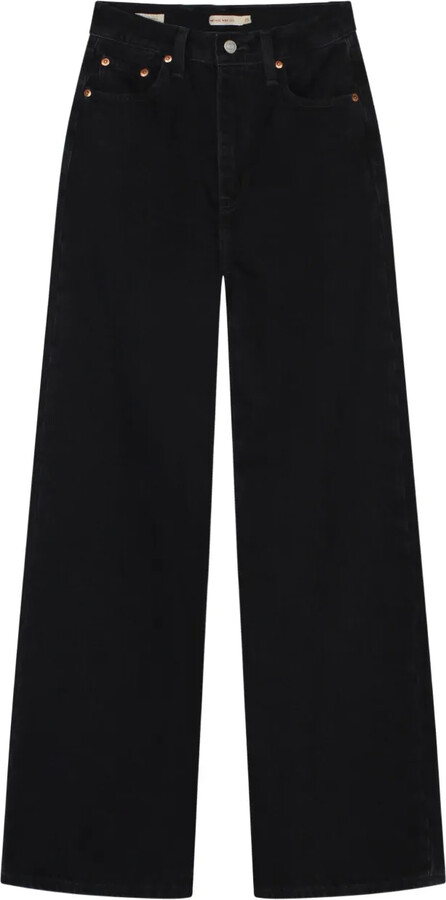 Levi's Premium Ribcage wide-leg jeans