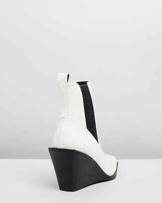 Senso Women's White Wedge Boots - Weston II - Size One Size, 38 at The Iconic