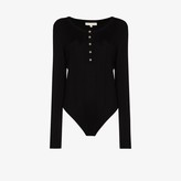 Thumbnail for your product : USISI SISTER Knitted Button-Up Bodysuit