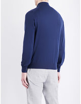 Thumbnail for your product : Brunello Cucinelli Zipped wool and cashmere-blend cardigan