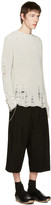 Thumbnail for your product : Song For The Mute Ivory Oversized Beau Sweater