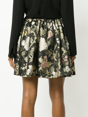 Piccione Piccione Piccione.Piccione full floral print mini skirt
