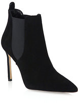 Thumbnail for your product : Manolo Blahnik Tungade Suede High-Heel Booties