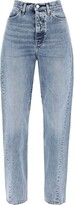 Twisted Seam Straight Jeans 