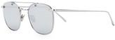 Thumbnail for your product : Linda Farrow Aviator Circular Sunglasses
