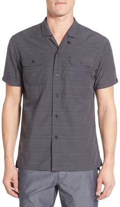 Howe Wellington Striped Short Sleeve Regular Fit Shirt