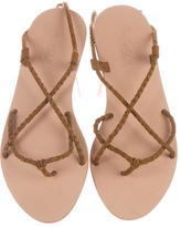 Thumbnail for your product : Loeffler Randall Bo Braided Leather Sandals w/ Tags