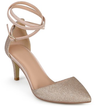 rose gold pumps shoes