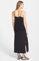 Thumbnail for your product : Kensie Chiffon Overlay Jersey Maxi Dress