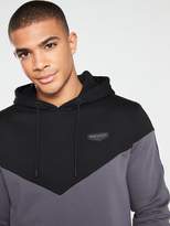 Thumbnail for your product : Supply & Demand Angle Tracksuit Hoodie - Black/Grey/White