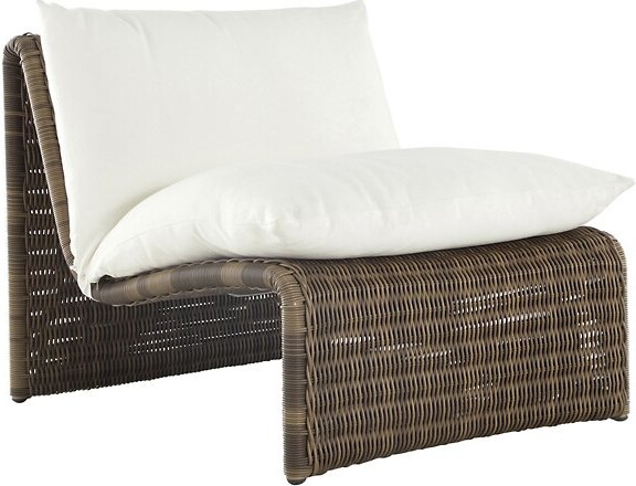 Summer Classics Como Outdoor High Back Lounge Chair in Blue