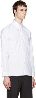 Jil Sander White Pointy Collar Shirt