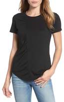 Thumbnail for your product : Caslon Gathered Front Crew Tee