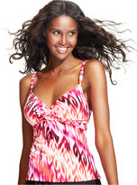 Thumbnail for your product : Miraclesuit Roswell Ikat-Print Tankini Top