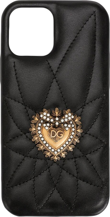 Dolce & Gabbana quilted iPhone 12/12 Pro case - ShopStyle Tech Accessories