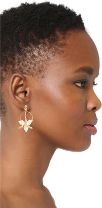 Marni Two-Sided Flower Earrings