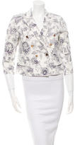 Thumbnail for your product : Isabel Marant Double-Breasted Printed Blazer w/ Tags