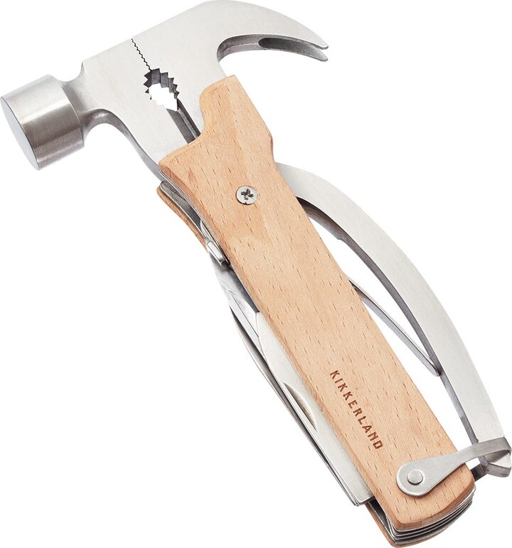 Container Store KIKKERLAND Wood Hammer Multi-Tool