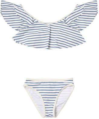 Chloé Striped Lycra Bikini