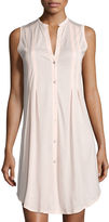 Thumbnail for your product : Hanro Sleeveless Shirtwaist Nightgown