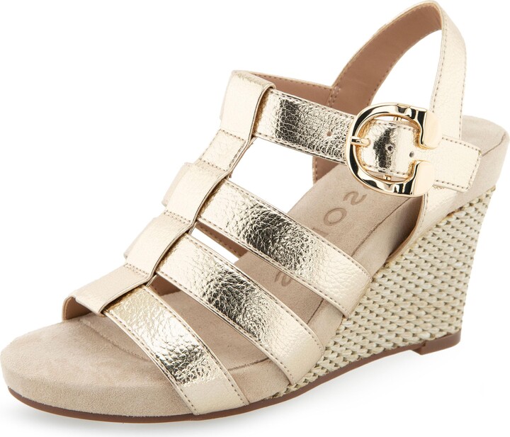 Patent Leather Shoes For Women Aerosoles Camera Platform Sandal