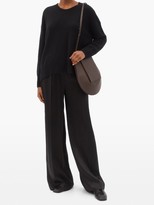 Thumbnail for your product : Allude Round-neck Cashmere Sweater - Black