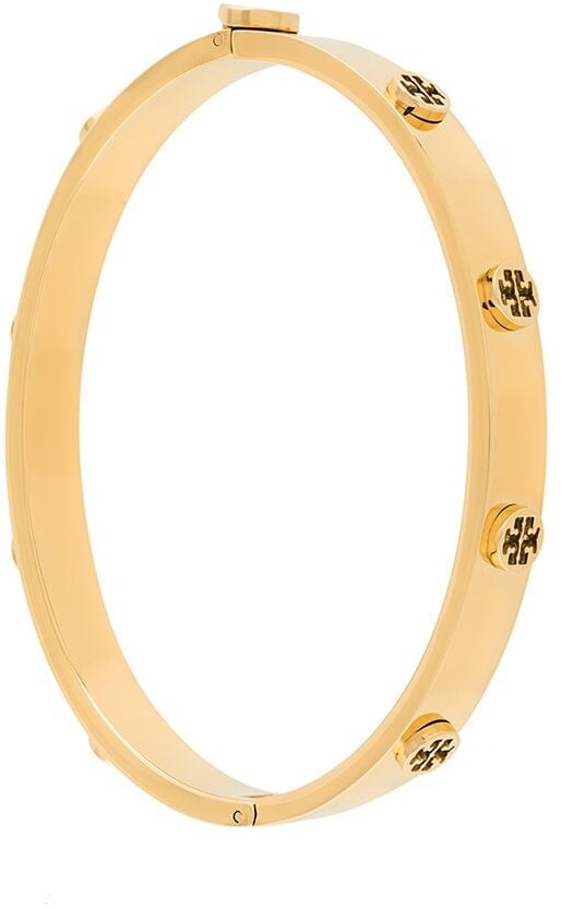 Tory Burch Logo Stud Hinge Bracelet ShopStyle