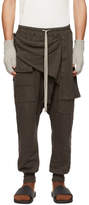 Thumbnail for your product : Rick Owens Grey Prisoner Memphis Lounge Pants