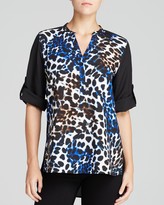 Thumbnail for your product : Calvin Klein Abstract Animal Print Shirt