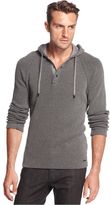 Thumbnail for your product : Michael Kors Two-Tone Waffle Hoodie