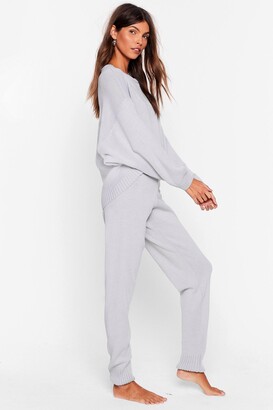 Nasty Gal Womens Lounge What I Was Looking For Jumper and Jogger Set