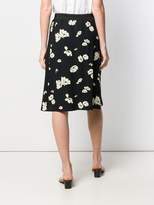 Thumbnail for your product : A.P.C. floral print midi skirt