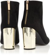 Thumbnail for your product : Oasis Becki Block Gold Heel Boot